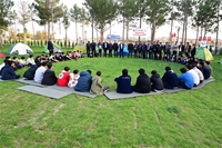 Güder, İzcilerin Kampına Katıldı