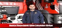 Malatya İtfaiyesindeki Eğitim Çalışmaları Sürüyor