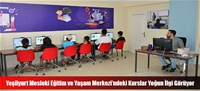 Yeşilyurt Mesleki Eğitim ve Yaşam Merkezi'ndeki Kurslar Yoğun İlgi Görüyor