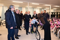 287 Çocuğa Bisiklet Hediye Edildi