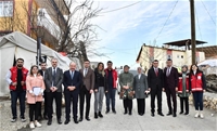 Hanımefendi Hanife Yazıcı'dan Hane Ziyareti