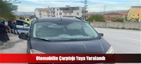 Otomobilin Çarptığı Yaya Yaralandı