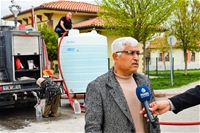 Vatandaşların Su İhtiyacı Tankerlerle Karşılanıyor