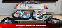 Malatya'da Kaçakçılık Operasyonu