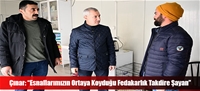 Çınar: “Esnaflarımızın Ortaya Koyduğu Fedakarlık Takdire Şayan”
