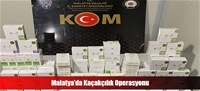 Malatya'da Kaçakçılık Operasyonu