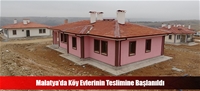 Malatya'da Köy Evlerinin Teslimine Başlanıldı