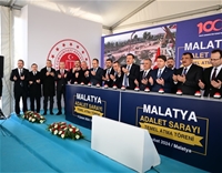 Malatya Yeni Adalet Sarayı'nın Temelleri Atıldı