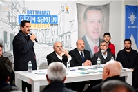 AK Parti'nin Büyükşehir Adayı Sami Er, Seçim Çalışmalarını Sürdürüyor