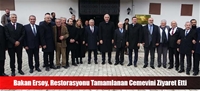 Bakan Ersoy, Restorasyonu Tamamlanan Cemevini Ziyaret Etti
