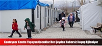 Konteyner Kentte Yaşayan Çocuklar Her Şeyden Habersiz Koşup Eğleniyor