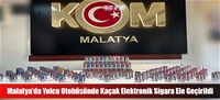 Malatya'da Yolcu Otobüsünde Kaçak Elektronik Sigara Ele Geçirildi