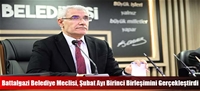 Battalgazi Belediye Meclisi, Şubat Ayı Birinci Birleşimini Gerçekleştirdi