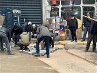 Tahribata Uğrayan Ana Yollarda Onarım Çalışması Devam Ediyor