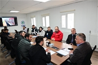 Vali Ersin Yazıcı'dan Kura Çekimine Hazır Olan TOKİ Konutlarında İnceleme