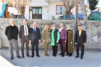Hanımefendi Hanife Yazıcı'dan İlimizdeki Ailelere Ziyaret
