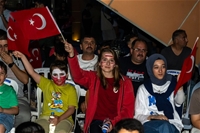 Çeyrek Final Heyecanı Sanat Sokağında Yaşandı