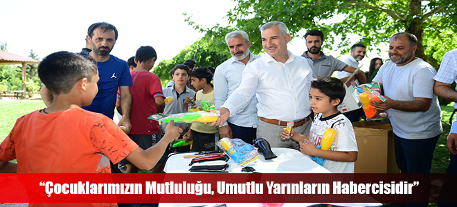 “Çocuklarımızın Mutluluğu, Umutlu Yarınların Habercisidir”