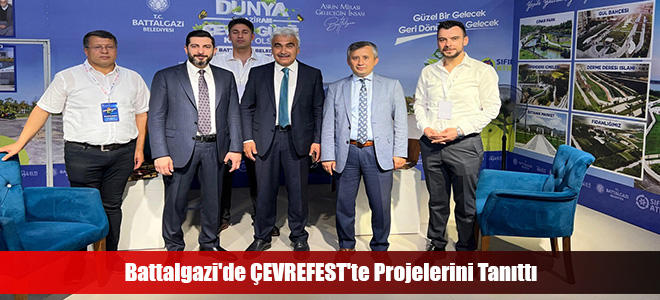 Battalgazi'de ÇEVREFEST'te Projelerini Tanıttı