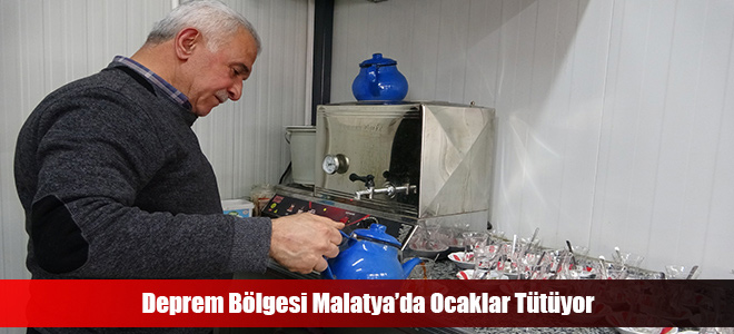 Deprem Bölgesi Malatya’da Ocaklar Tütüyor